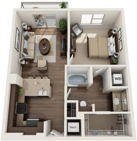 Mockingbird Floor Plan