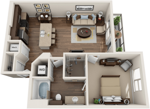 The Avenue Floor Plan